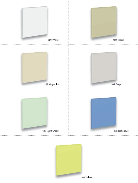 Pastel Renk Kartelası